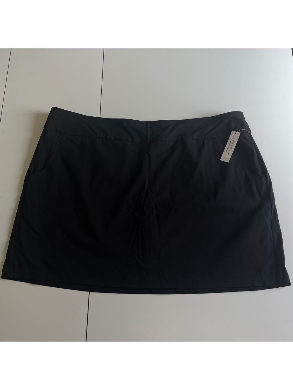 Zac & Rachel Women's Plus Size 24W Black Skirt